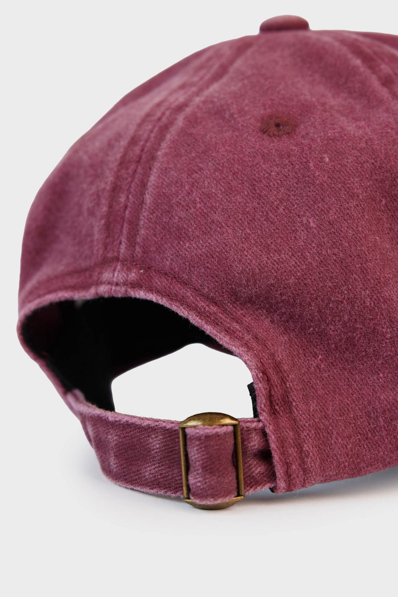 DeFacto Purple Man Man Embroidered Cotton Cap Casual - Image 5